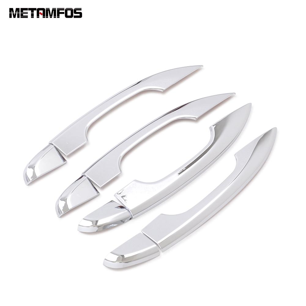 For Honda Accord 2018- Chrome Outer Door Handle Bowl Cover Trim Protection Cap Exterior Accessories Car Styling