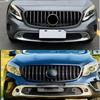 For Mercedes-Benz GLA Class X156 2014-2016 Front Bumper Grille GT Diamond Style GLA200 GLA250 GLA260 ABS Car Styling