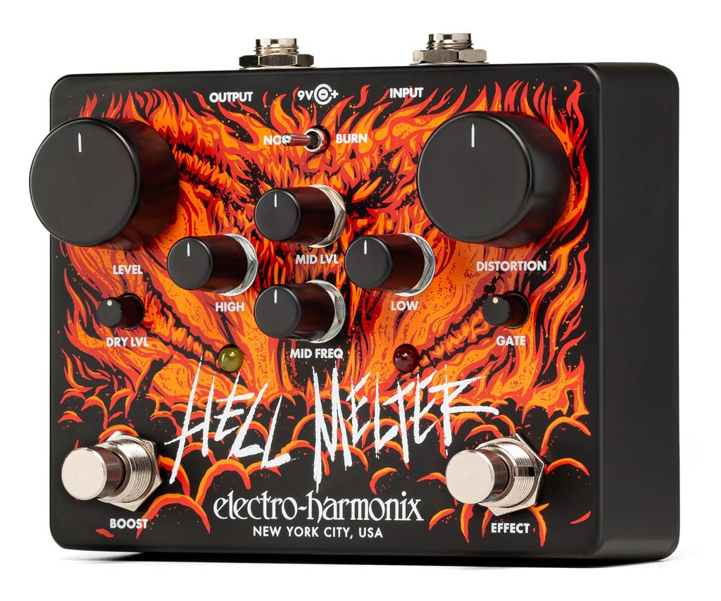 Hell Melter Advanced Metal Distortion Distortion Hell Melter Гитарный эффектор ELECTRO-HARMONIX