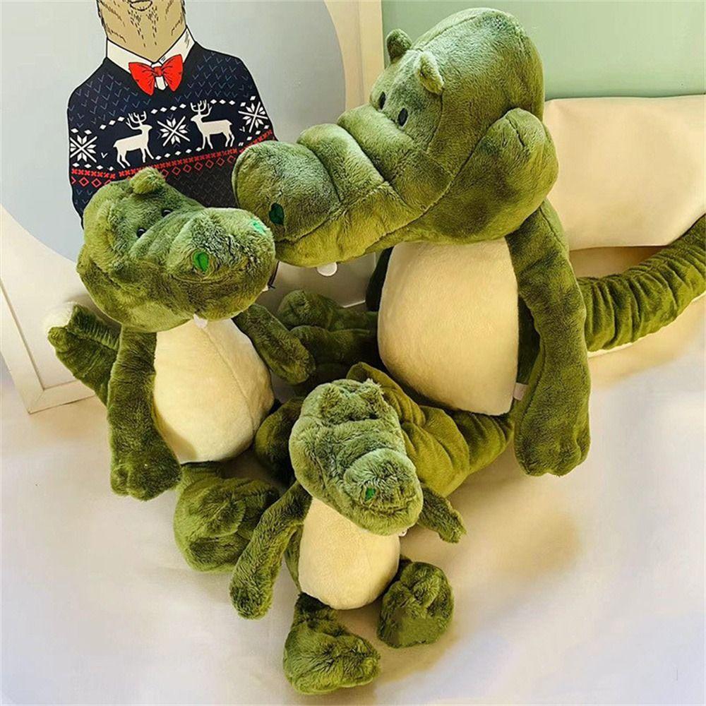 Hugging Pillows Stuffed Crocodile Dolls Stuffed Animal Crocodile Plushies Kawaii Children Friend