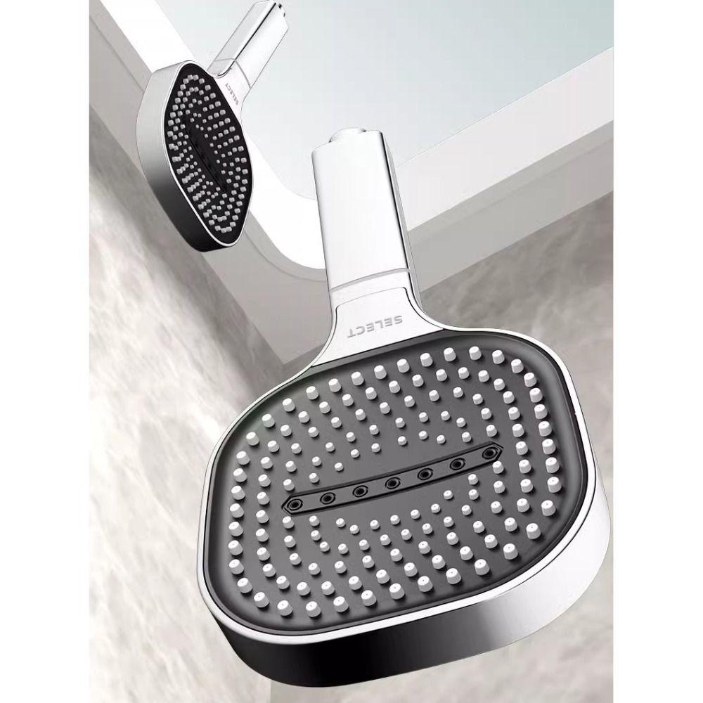 Высокое давление воды Массаж Аксессуары для ванной комнаты 3 режима Душ Замена Душевая Головка Универсальный