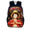 One Piece Обезьяна D. Школьный рюкзак Луффи для ребенка Легкий детский рюкзак Модный рюкзак Лучший подарок