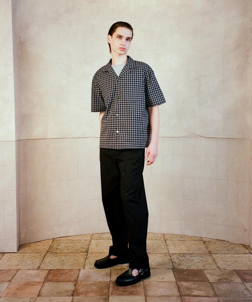 SHIRTER Notton Tapered Chino Pants (Black)
