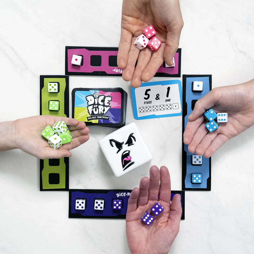 Fast-paced Family Dice Game, A Great Toy Gift For Boys And Girls, Teens And Adults, Suitable For Ages 7-99