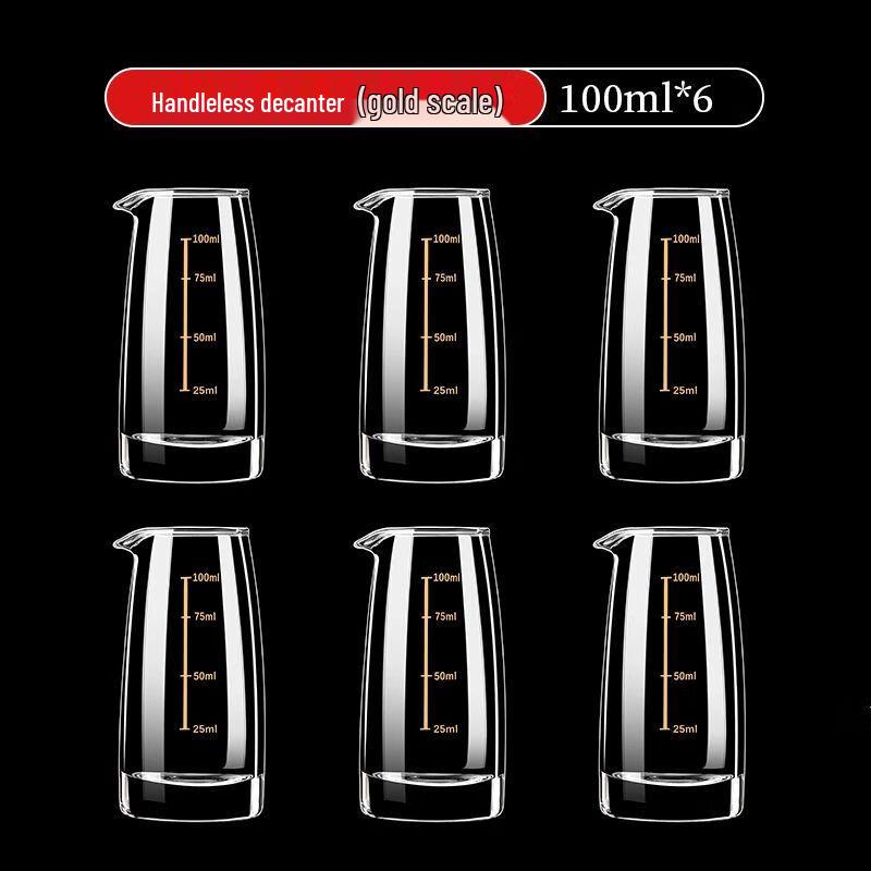 Премиальный набор стеклянных декантеров для ликера и вина Xuan Kun Pai