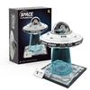 Tuomu T3012 UFO Spaceship Model Puzzle - Aerospace Science Educational Toy and Desktop Ornament