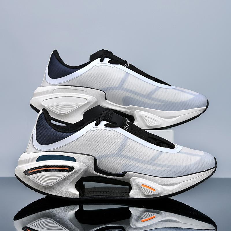 Кроссовки для бега для школьников средней школы 2025 года, новые сверхлегкие амортизирующие профессиональные кроссовки для бега, мужские дышащие кроссовки для студентов, нескользящие