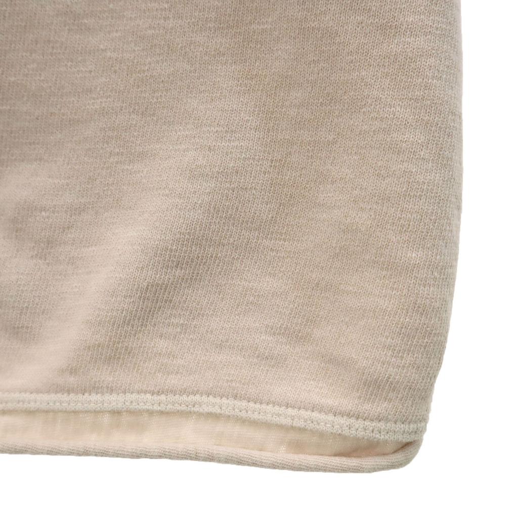 R by 45rpm Made In Japan Long Sleeve Tunic Beige One-piece Sweatshirt Women Used