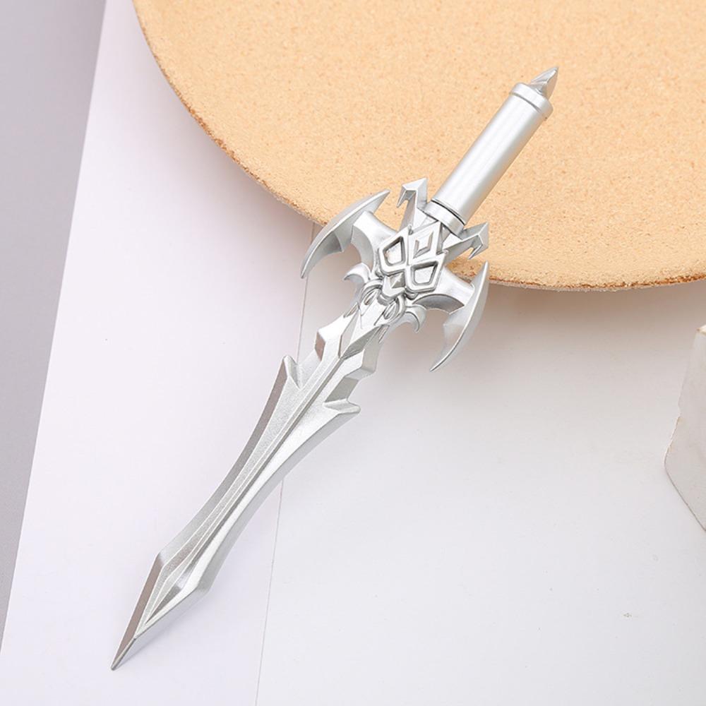 Plastic Sword Shape Stationery Gel Pen Non-toxic Writing Tools School Office Supplies  Student