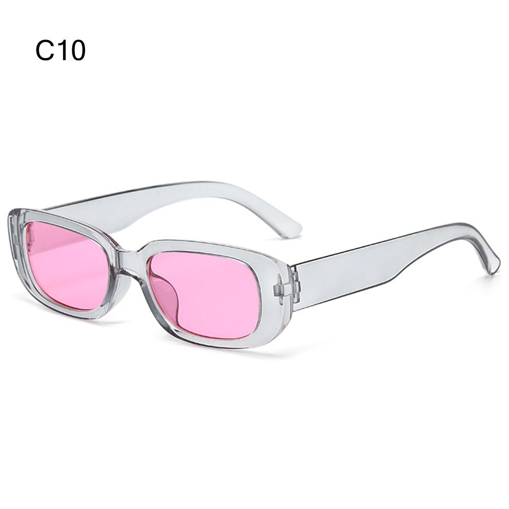 Защита UV400 Y2K солнцезащитные очки конфетного цвета водительские очки прямоугольные солнцезащитные очки для женщин и мужчин