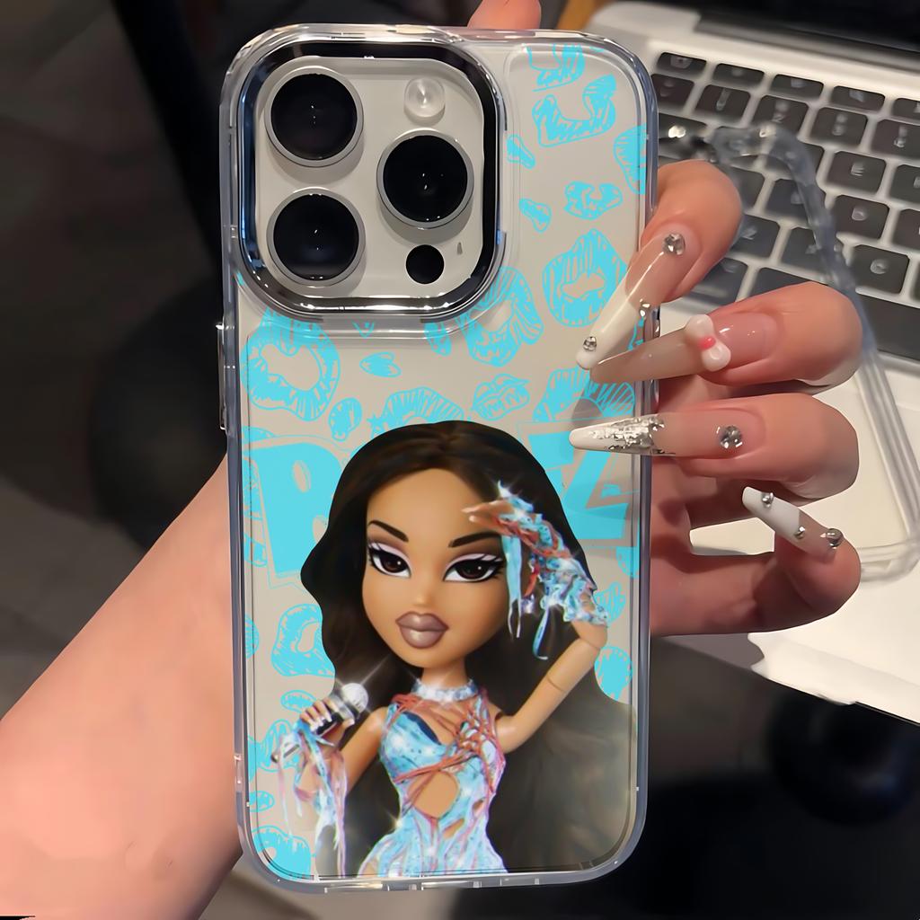 Fashion Y2K Doll B-Bratz Phone Case For Google Pixel 10 9 8 7 8A 9A XL Pro 4G 5G Transparent Soft Silicone TPU Back Cover