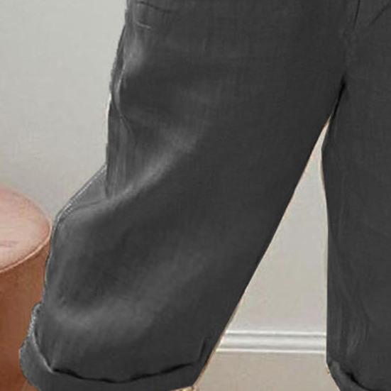 Женские летние повседневные шорты с эластичным шнурком на талии, однотонные шорты, свободные однотонные шорты, уличная одежда