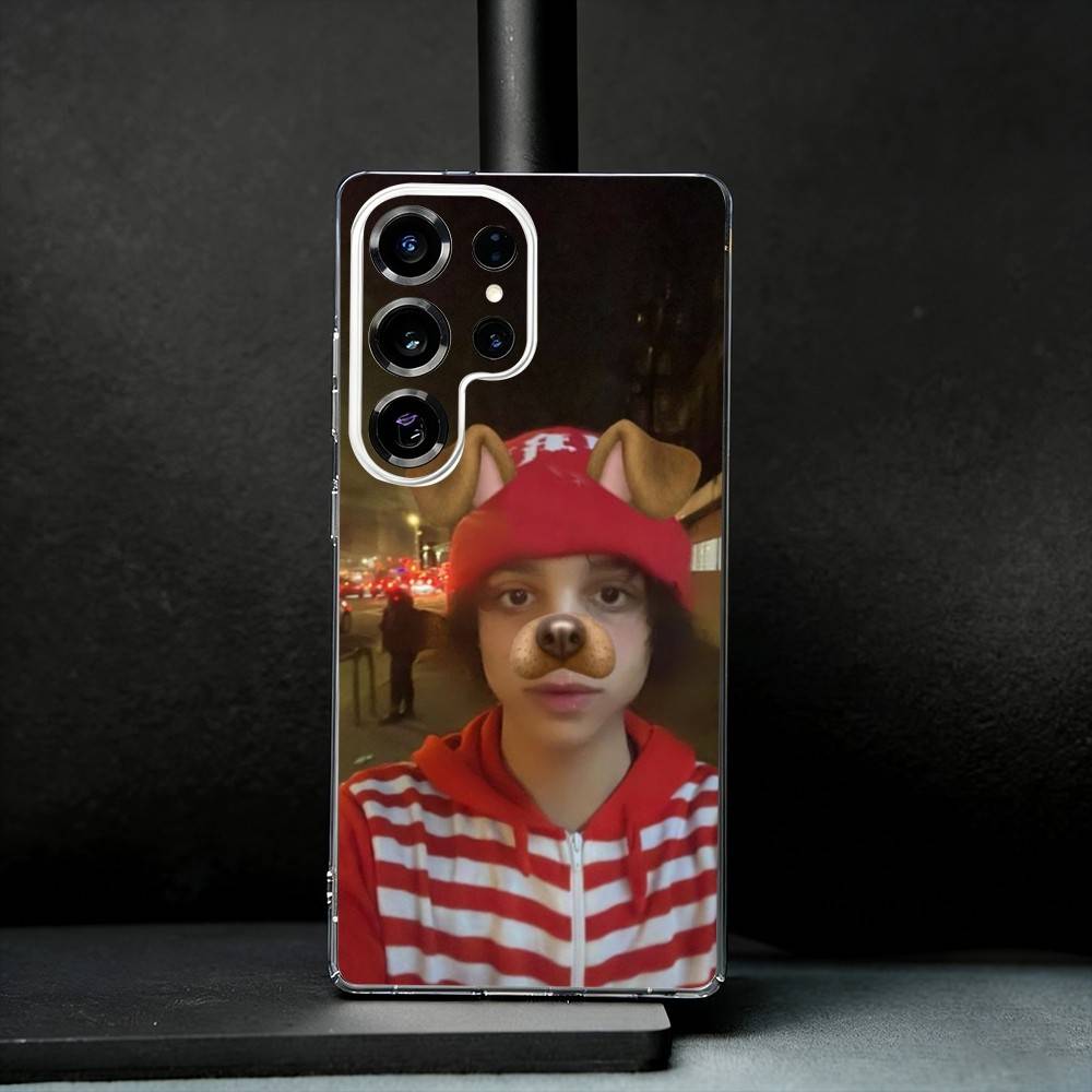 Забавный чехол для телефона X-Xaviersobased для Samsung S25, S24, S21, S22, S23, S30, Ultra, S20, Plus, Fe, Note, 10, 9, 5G Прозрачная крышка