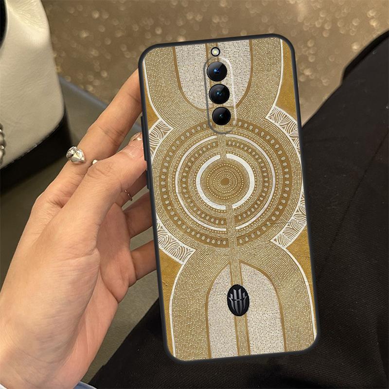 Aboriginal Art Print Case For Nubia Red Magic 8S Pro Plus Red Magic 8 Pro 6 7 6S 7S Pro 5G 5S 6R Cover Coque