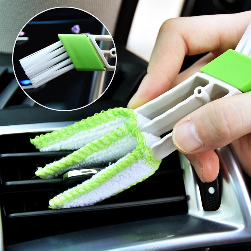 Vogue Cleaning Tools Многофункциональный двухсторонний очиститель для дома Щетка для чистки автомобиля Жалюзи Моющаяся щетка для пыли Воздуховод