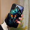 Для OPPO A6x Стеклянный Чехол Защита Камеры Закаленное Стекло Чехол для Телефона Для Oppo A6X 4G 5G Задняя Крышка Роскошный Жесткий ПК Ударопрочный Capa