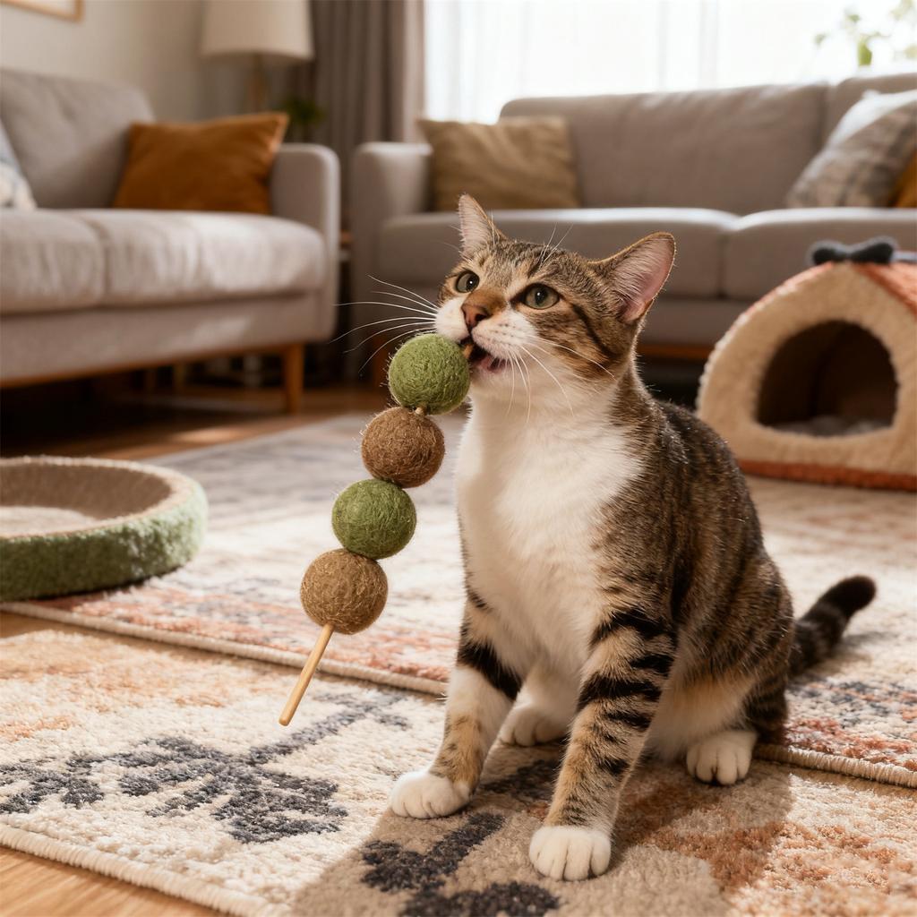 & Леденцы из серебряной лозы Интерактивная игрушка, Игрушки и натуральные палочки из серебряной лозы для s для s, Комнатные интерактивные игрушки для питомцев (5Pack)