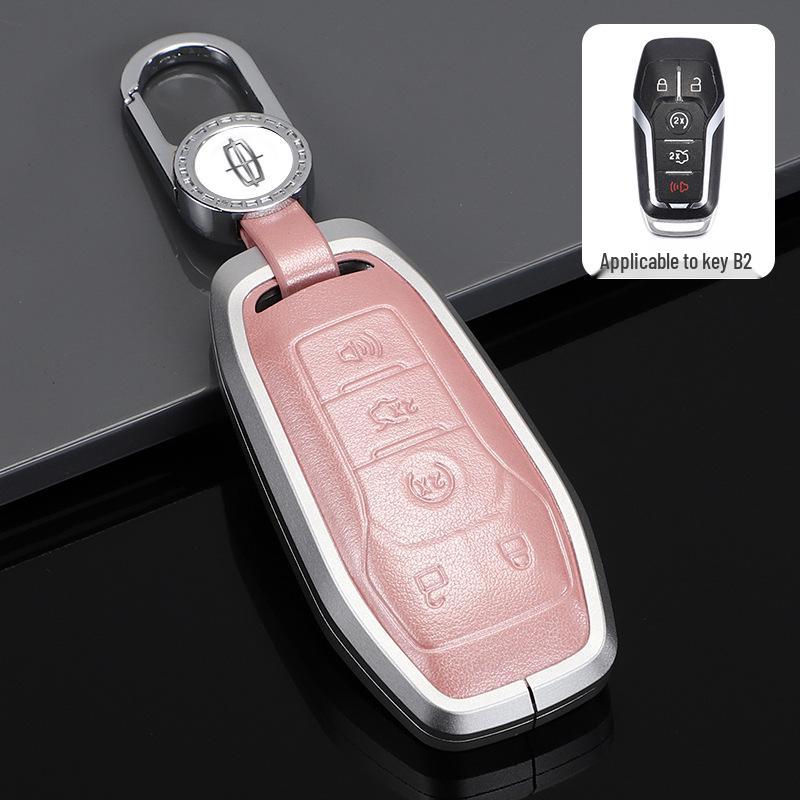 Защитный чехол для ключа премиум-класса для моделей Lincoln MKC, MKZ, MKX 2014-2017 годов - Дизайн унисекс