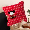 Cute Cartoon Pucca Garu Pillowcase Toon Gift Cushion Cover Bedroom Home Sofa Chair Seat Decor Pillow Case