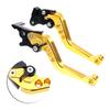 Moto Accessories Universal Fit for Motorbike Modification 1 Pair Alloy Motorcycle Brake Handle CNC Motorcycle Clutch Drum Brake Lever Handle