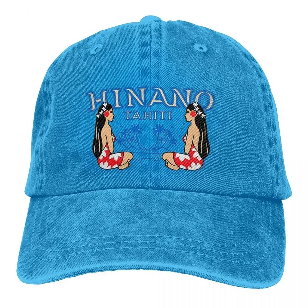 Pure Color Dad Hats Tree Women's Hat Sun Visor Baseball Caps Hinano Tahiti Beach Leisurely Peaked Cap