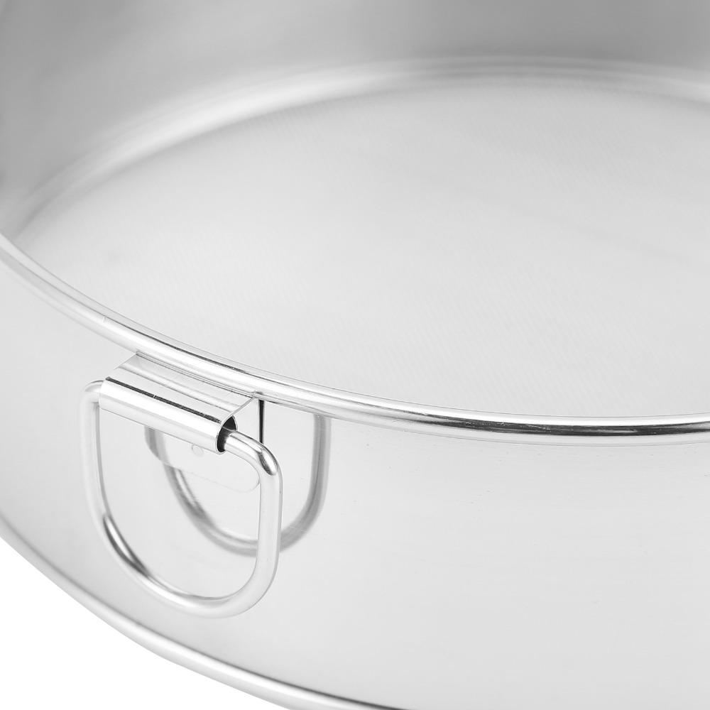 304 Stainless Steel Baking Sieve 15cm Powder Sifter Durable Flour Sifter Pie Making