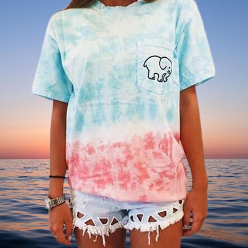 Trendy Kids Cotton T-shirt For Summer 2024 Stylish Tie Dye Design For Boys And Girls
