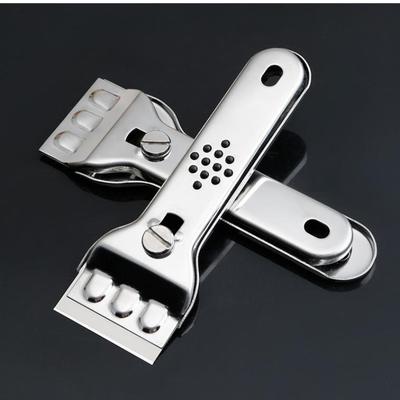 Многофункциональный скребок для варочной панели из нержавеющей стали, стеклокерамический скребок, средство для очистки инструментов для духовки и плиты