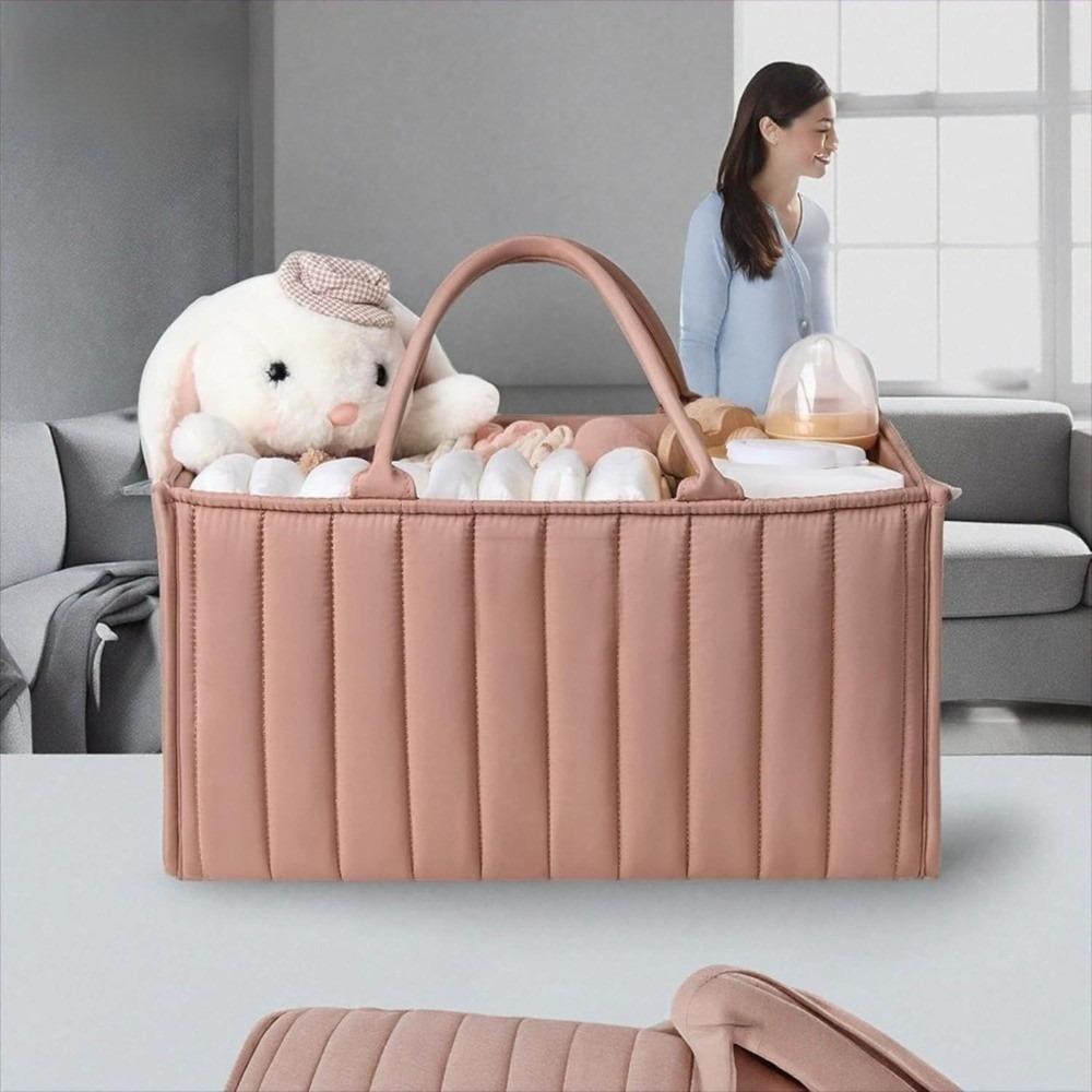 Multi-Pocket Foldable Mommy Bag Large Capacity Diaper Storage Bag Baby Diaper Organizer  Nursery
