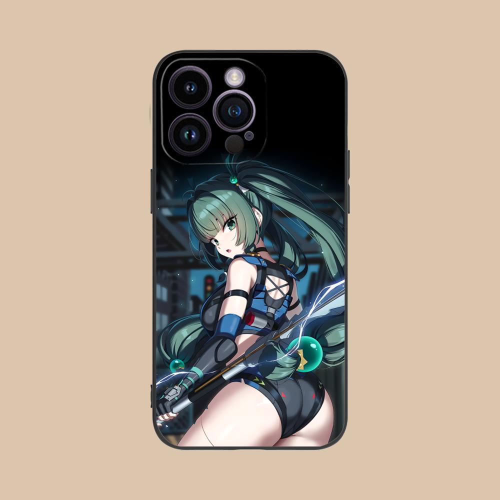 Чехол для телефона Zenless Zone Zero QingYi для iPhone 17 16 15 14 13 12 11 X XR XS 8 7 Air Pro Max Plus Mini Цветной Чехол Красивый