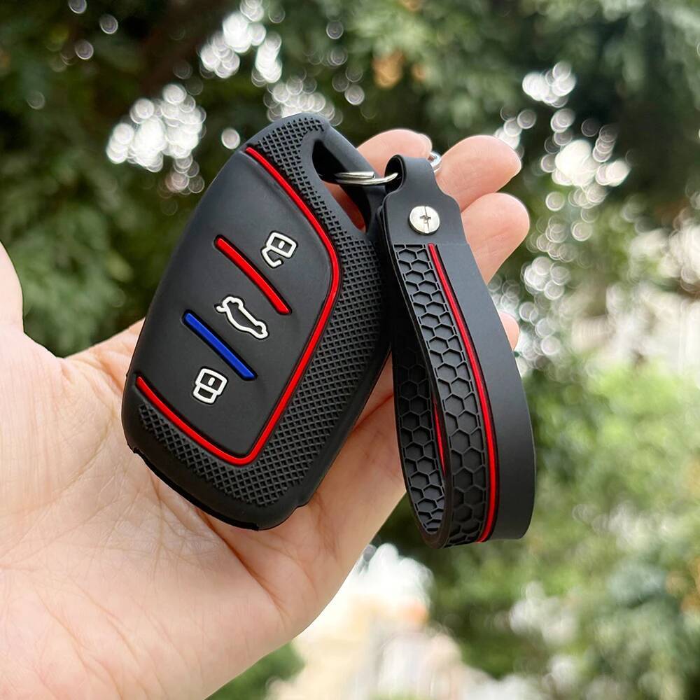 Брелок для MG GT 2026 ZS ZX HS GT MG5 VE MG6 Силиконовый Чехол для брелока автосигнализации Держатель корпуса брелока Брелок