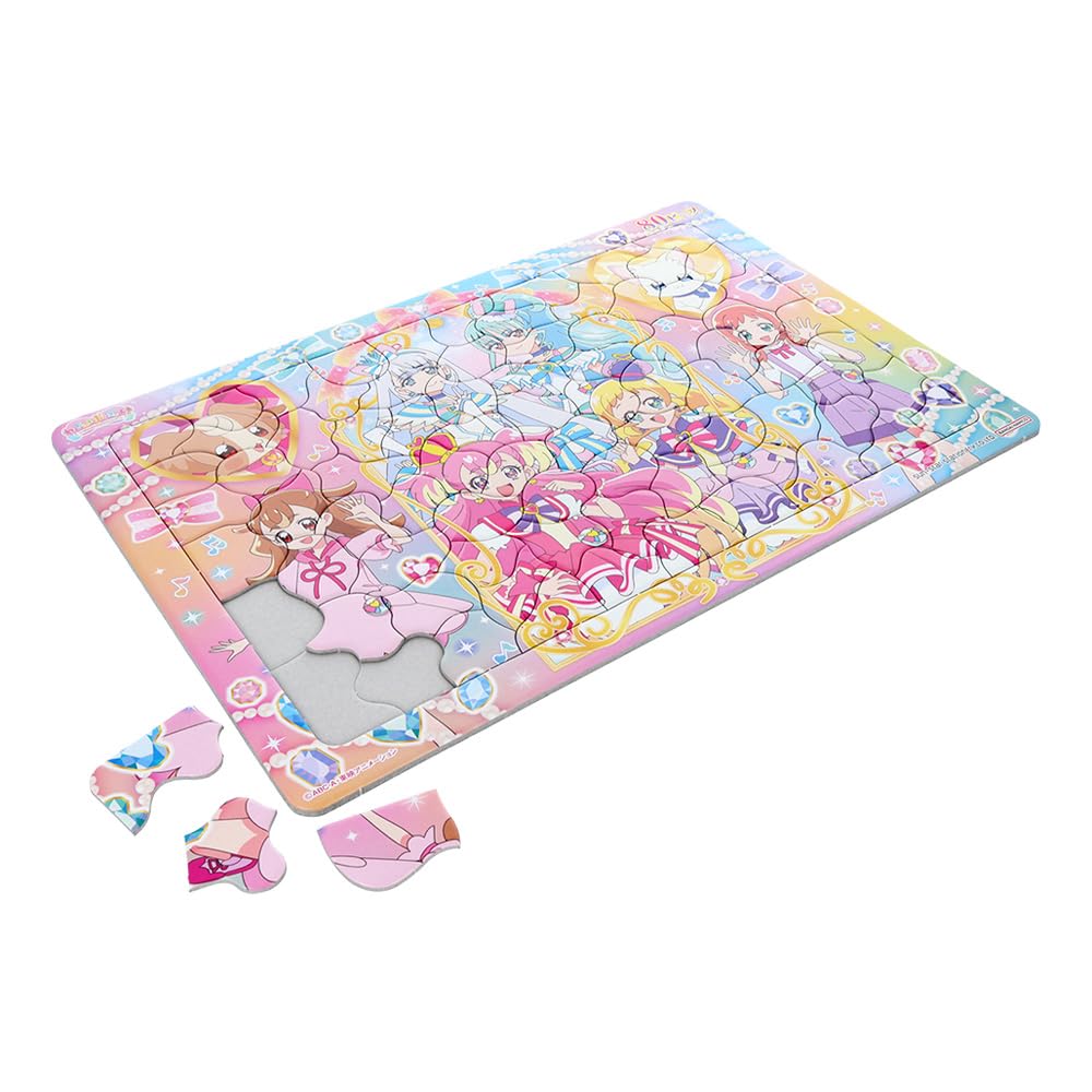 Sunstar Stationery Wonderful Pretty Cure 80-Piece Puzzle 6394350A