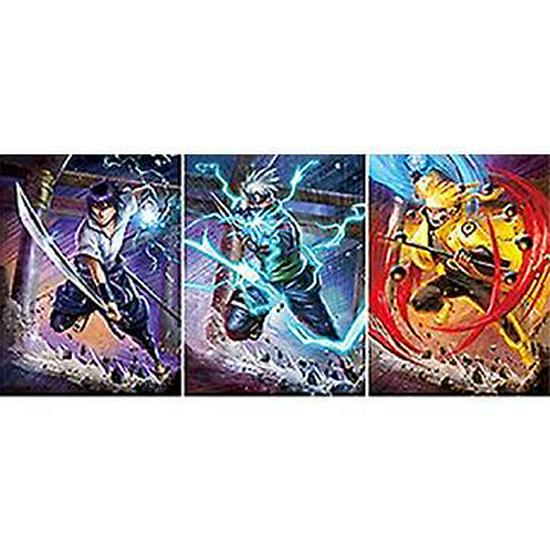 3D-лентикулярная аниме-картина: Академия Героев Наруто и Ван Пис