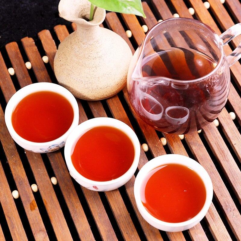 2018 Спелый чай пуэр Мэнхай Древнее дерево ручной работы Цизи Шу Пуэр Чайный торт 357г