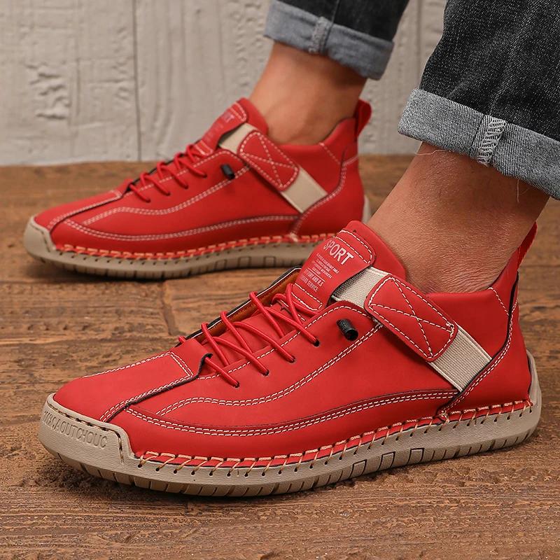 Мужские пенни-лоферы, спортивная обувь, дышащая, ортопедическая, для путешествий, на плоской подошве, подходит для активного отдыха, пеших прогулок, ходьбы