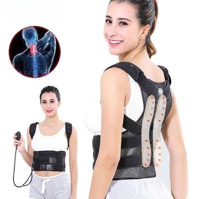 1 комплект, надувной корсет для спины, корректор осанки, регулируемая поддержка поясничного отдела спины, поддержка осанки плеч для облегчения боли в спине