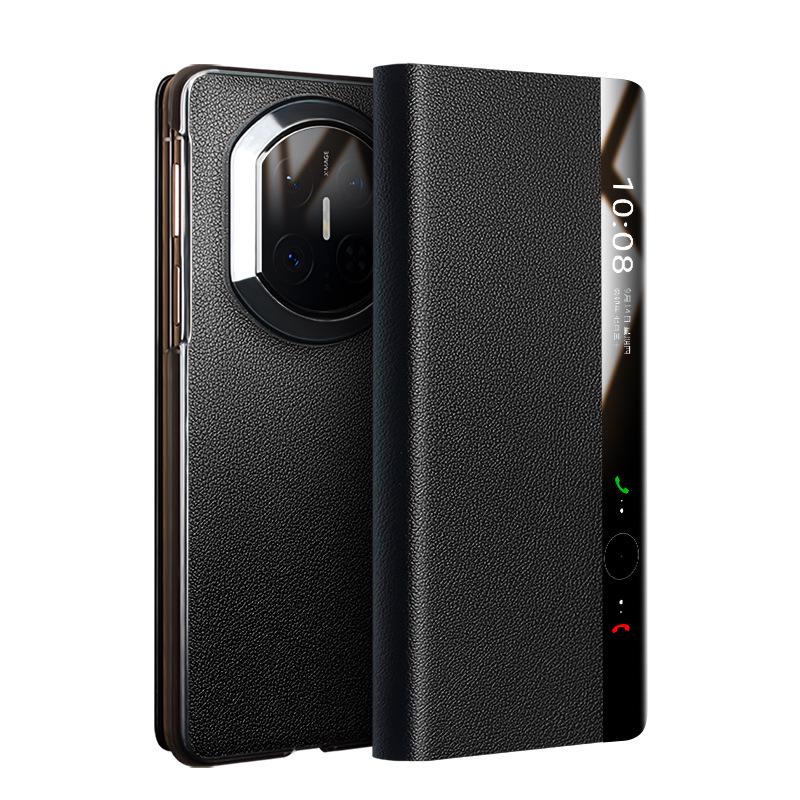 Qiali Оригинальный кожаный чехол-книжка для Huawei Mate X7 Коллекционное издание
