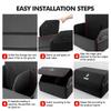 AAAOT1 Big Capacity Car Storage Box Trunk Organizer Durable Collapsible For BMW X3 X5 M5 M3 E46 E90 E60 F10 E39 F30 E36 G30 E87 E70