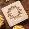 Cookie Mold 3D Clear Texture DIY Wooden Biscuit Mold Easy To Use Non-stick Baking Mold for Home Kitchen