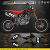 PowerZone Custom Graphics Decals Stickers Kit For HONDA CRF150R 2020-2007 CRF150cc Motocycle Name Number Custom