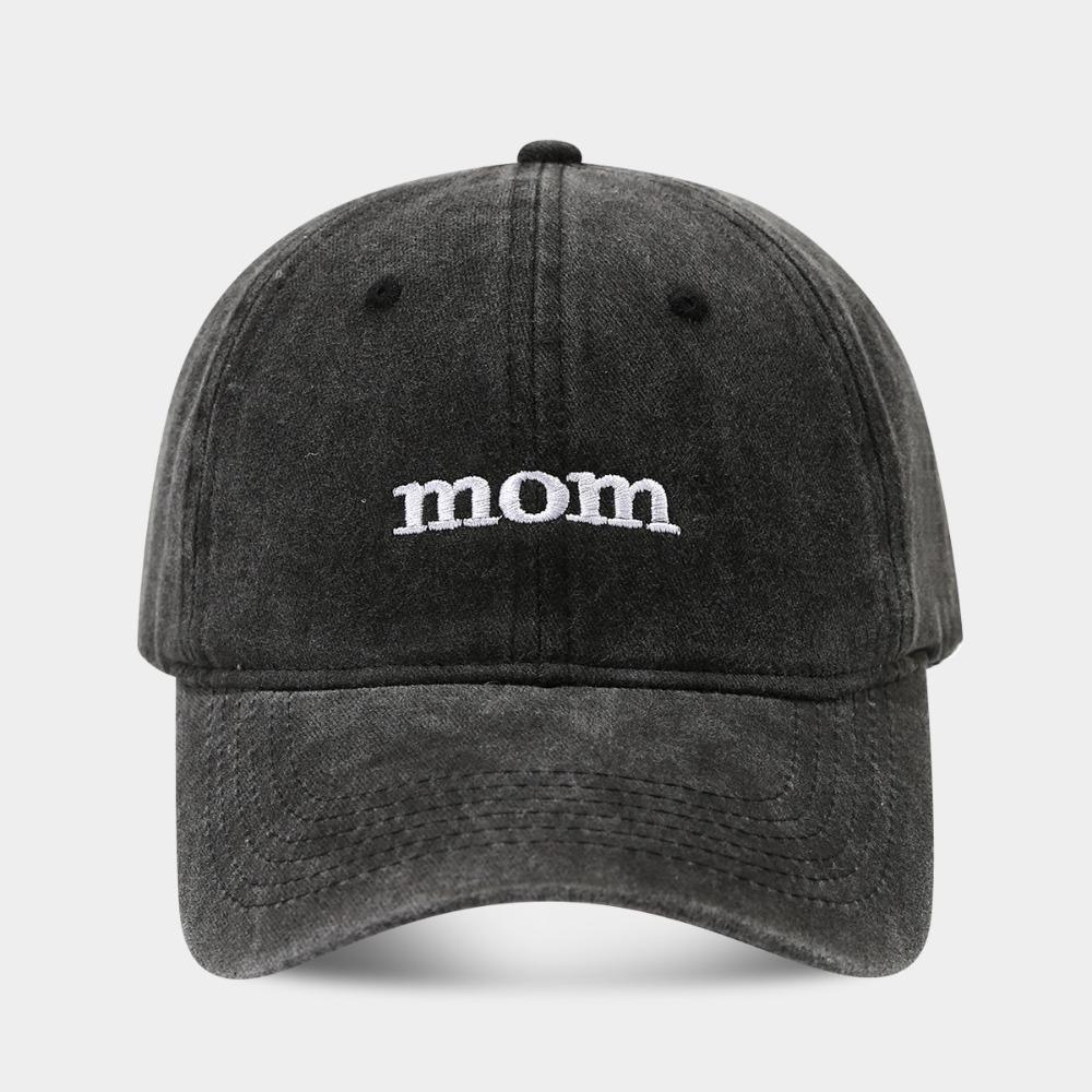 Регулируемая вышитая бейсболка папа мама солнцезащитные шляпы для мужчин и женщин