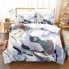 3D Print Anime Girls The Ryuo's Work Is Never Done Bedding Sets Duvet Cover Set With Pillowcase Twin Full Queen King Bedclothes