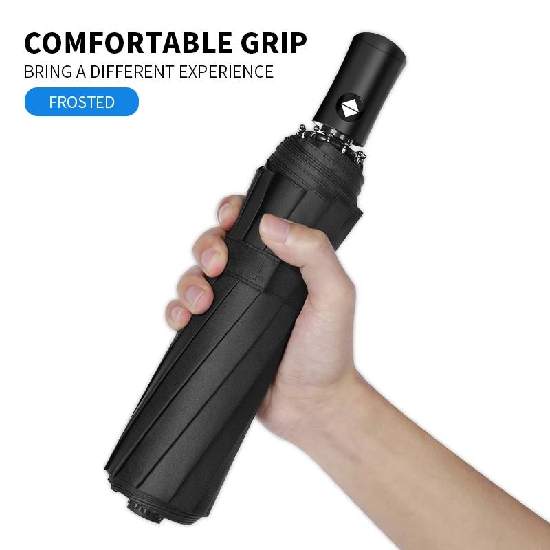 New Car Automatic Folding Windproof Sunshade Umbrella Car Accessories For Nissan Nismo Tiida Skyline Juke X-trail Almera Qashqai