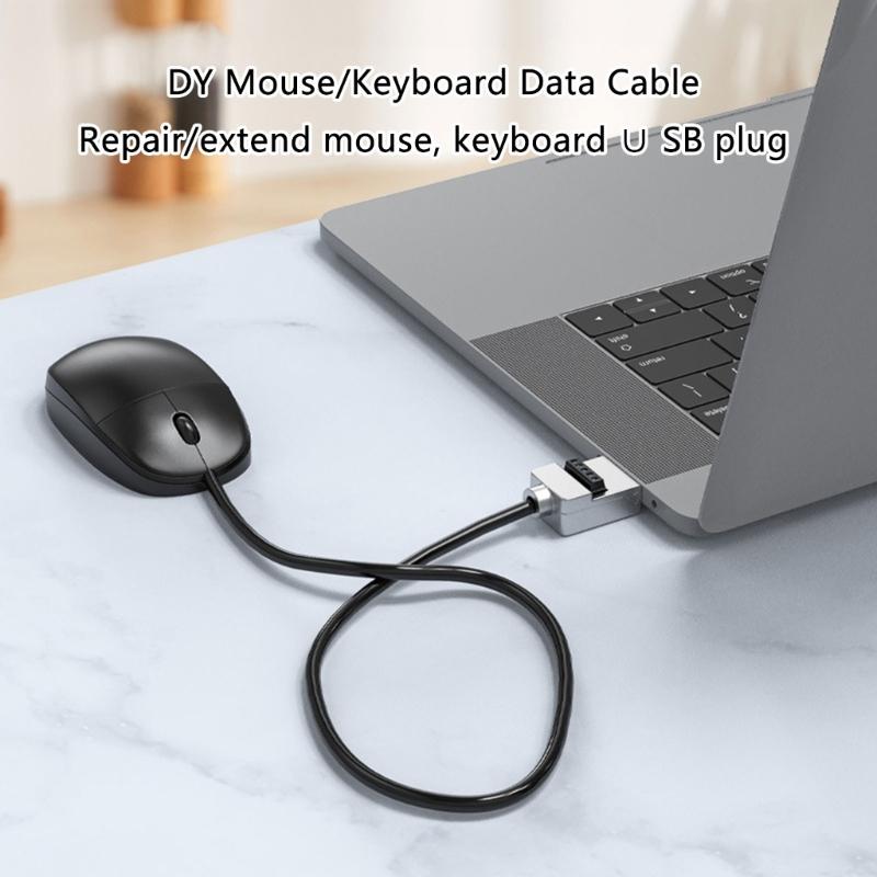 Адаптер клеммной колодки USB USB 2.0 штекерный разъемный модуль без пайки винтами Замена для зарядки и передачи данных кабеля