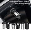 4PCS Aluminum Alloy Car Tire Valve Stem Caps For Peugeot 206 207 307 308 408 508 2008 3008 5008 Wheel Dustproof Decor Covers