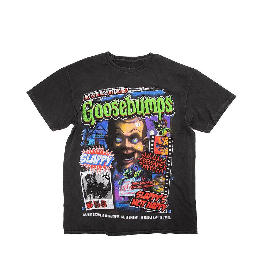 26 Goosebumps SLAPPY'S NOT HAPPY The Dummy Tee - New Unisex T-Shirt