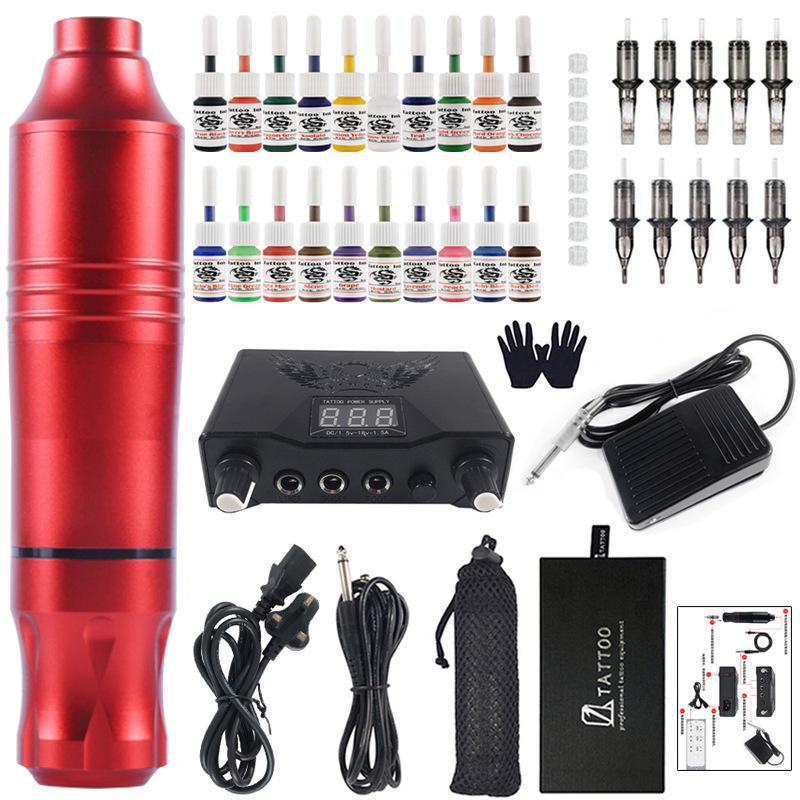 Череп Нет. 1 набор ручек для татуировки Motor для студентов