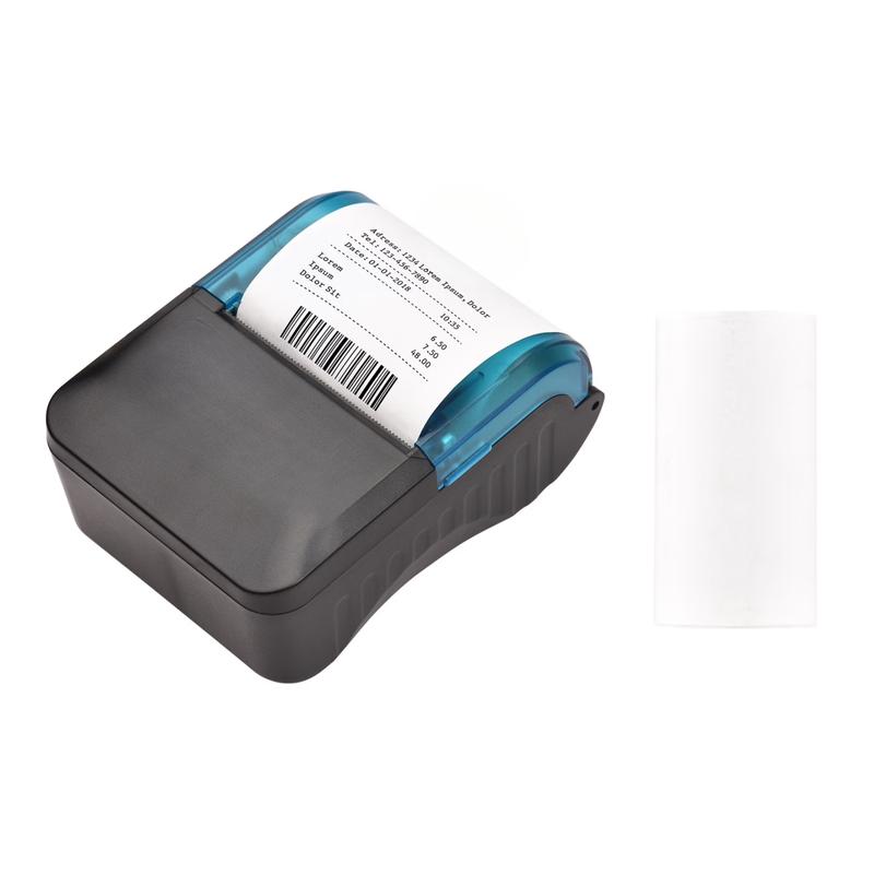 SMVP 58mm Portable Bluetooth Thermal Printer CN plug (adapter included)
