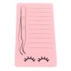 Eyelash Extension Tray Professional Acrylic False Lash Pallet Stand Magnetic Tweezer Holder Organizer