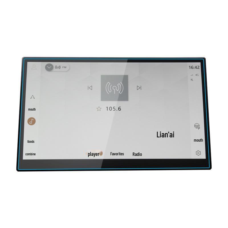 Jaguar Navigation Tempered Film for F-PACE, F-TYPE, E-PACE Models (25 Models Compatible)